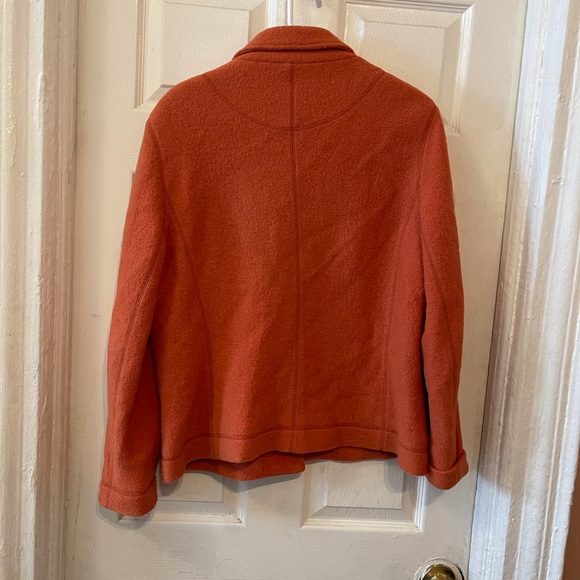Mayerline wool orange jacket - Picture 4 of 7
